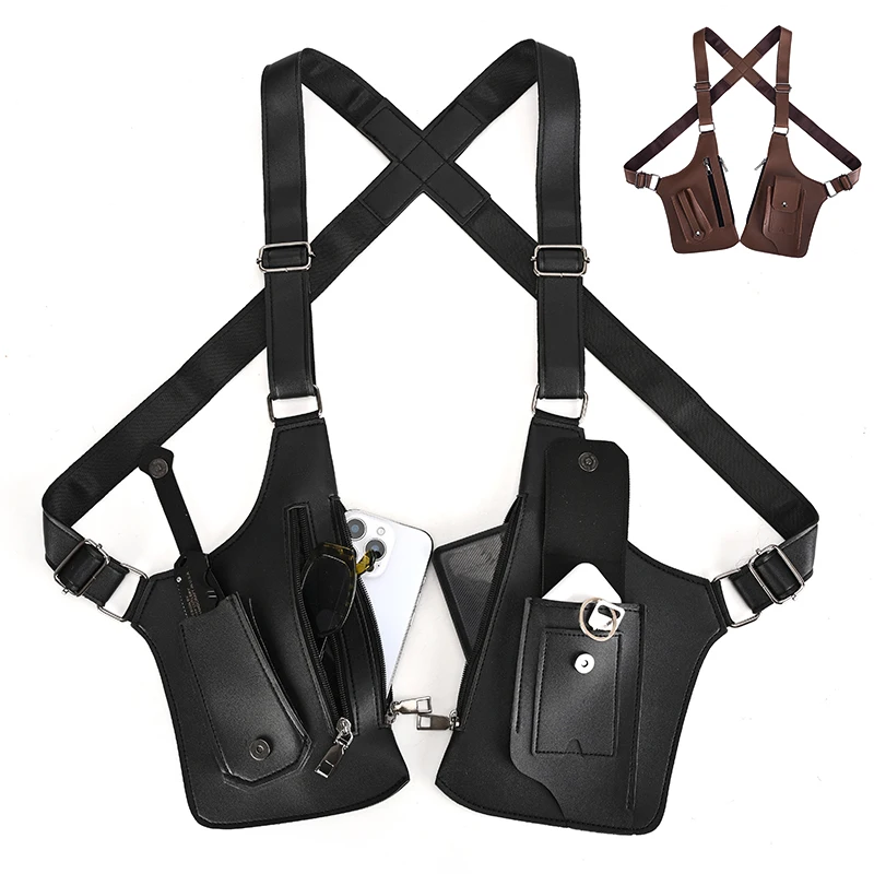 Outdoor Tactical Chest Bag, Tactical Fishing Bag, Outdoor Sports Chest Bag, Multi-purpose Men's Tactical Vest Bag