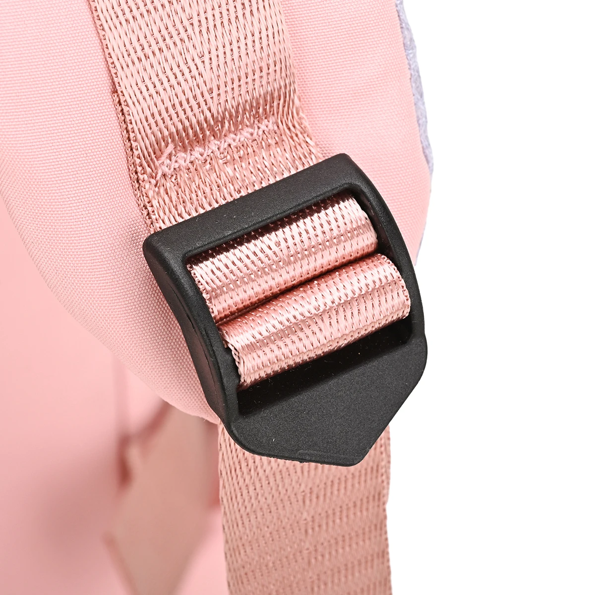 Macaron Gentle Solid Color Backpack Lightweight Load Reducing Multi-layer Storage Student School Bags Campus Commuting Backpack