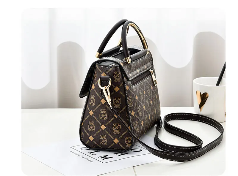 New Shoulder Bag Women Bag Tote Luxury Designer Handbag Women Handbags Leather Printed Monogram Single Shoulder Straddle Bag
