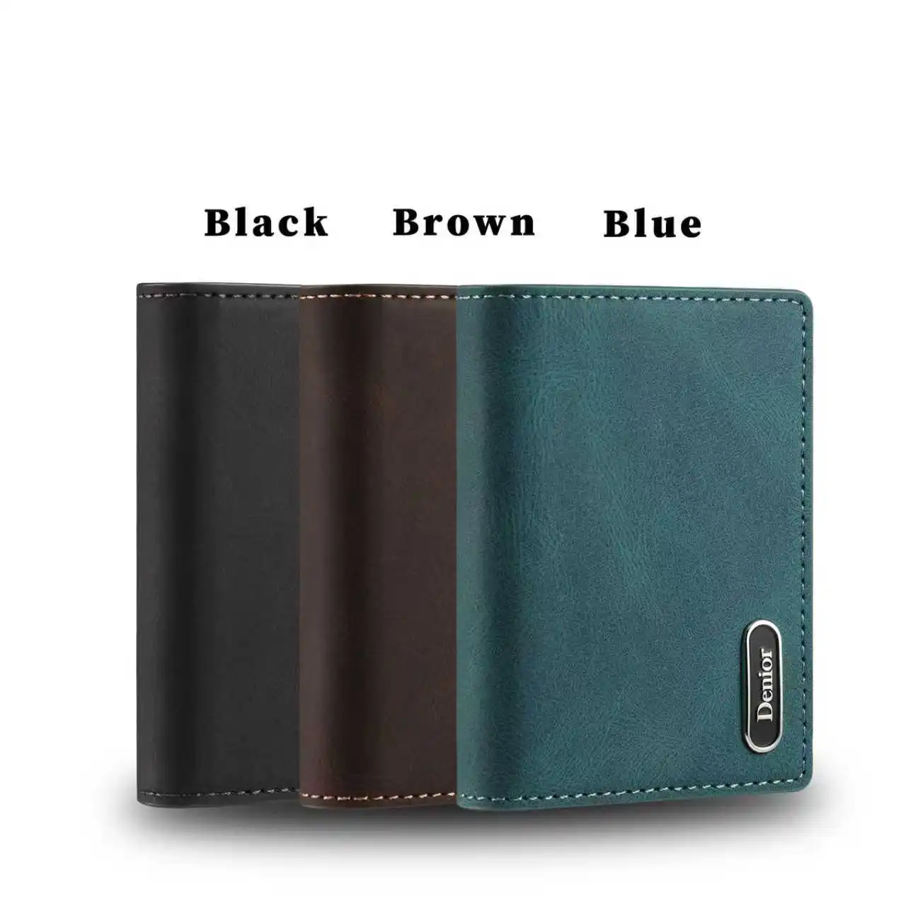 Denior Magsafe Magnetic Card Bag, Press Type Automatic Pop-Up Multifunctional Card Box, Can Hold 6-10 Credit Cards Leather Walle