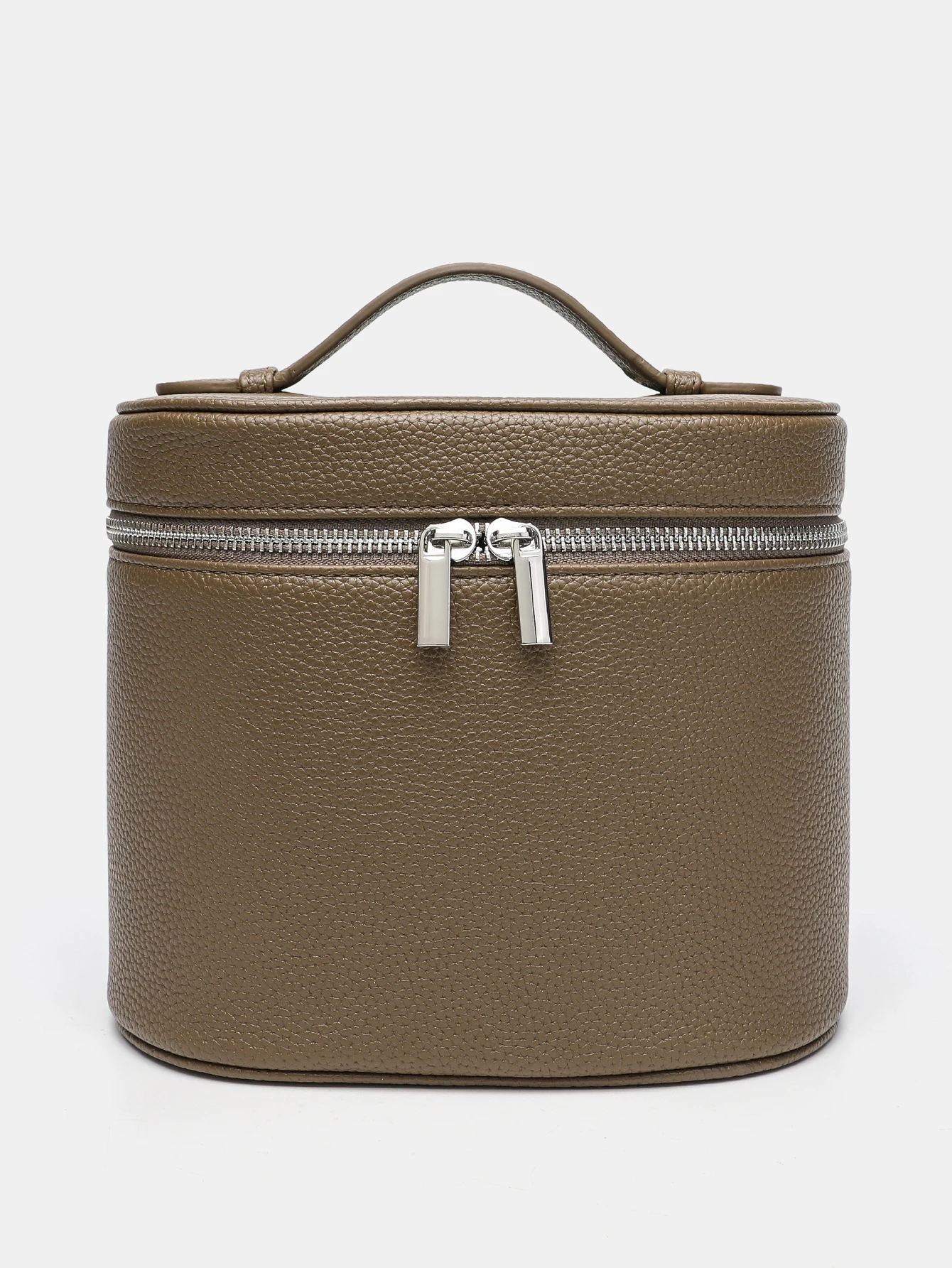 Light luxury, simple and portable handheld storage bag, large capacity makeup storage bag