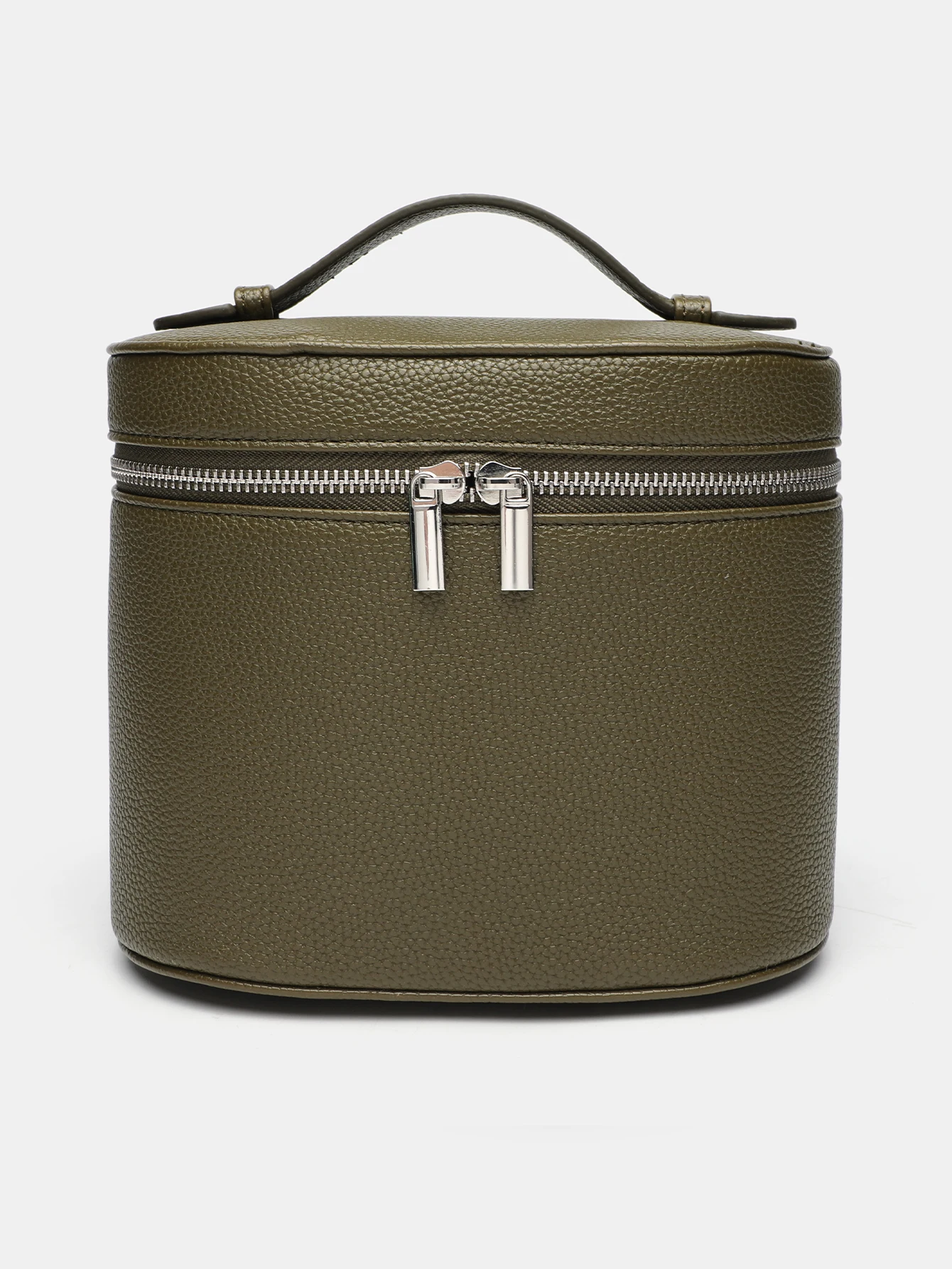 Light luxury, simple and portable handheld storage bag, large capacity makeup storage bag