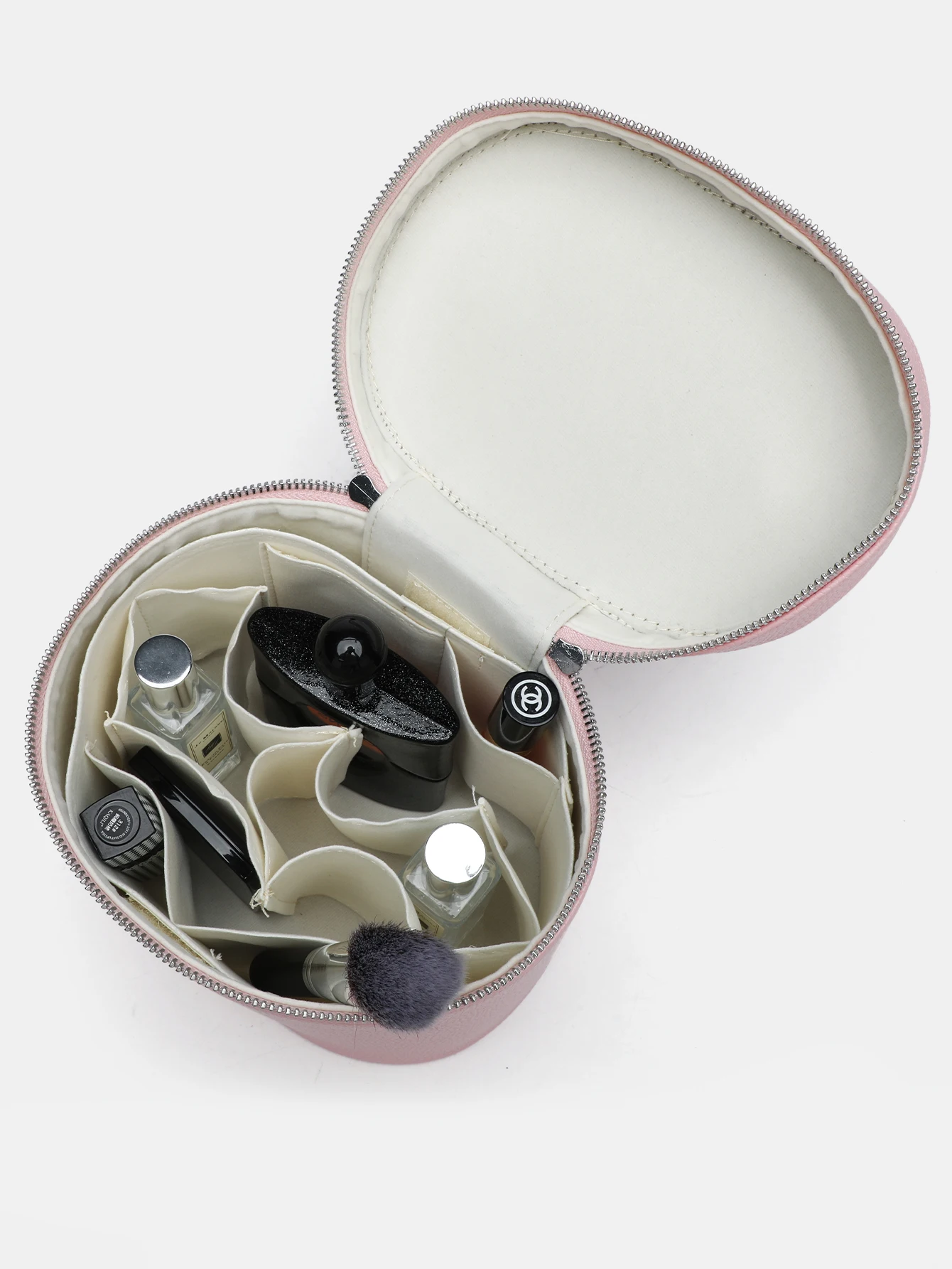 Light luxury, simple and portable handheld storage bag, large capacity makeup storage bag