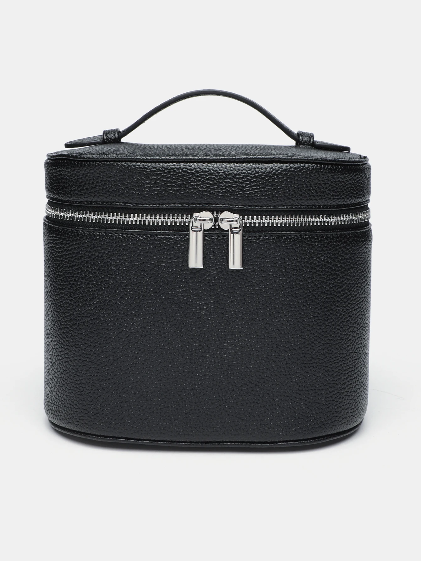 Light luxury, simple and portable handheld storage bag, large capacity makeup storage bag