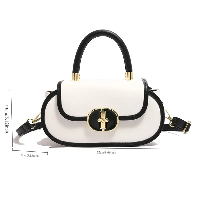 Women's Elegant Small Square Crossbody Bag Luxury High-End Style Unique Design Multi-Functional Casual Handbag for Work Weekend