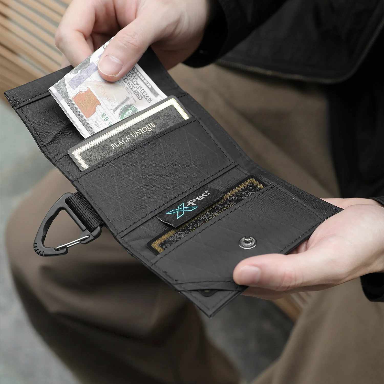 X-PAC EDC Multi PouchWallet, Small Keychain Coin Pouch with YKK Zipper, EDC Pocket Organizer Utility Pouch
