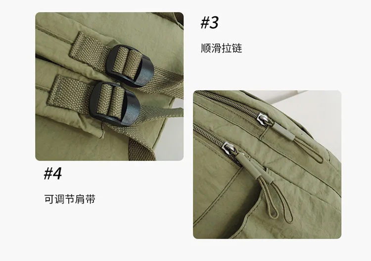 Casual Backpack Women Lightweight Waterproof Travel Backpacks Large Capacity Women's Bag College Girls School Backpack