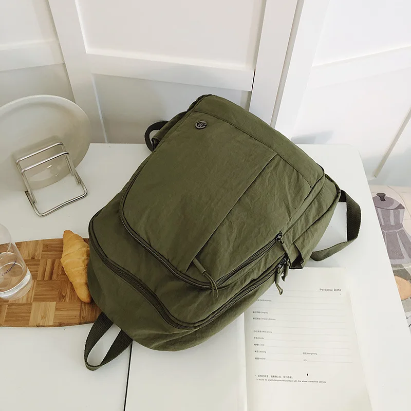 Casual Backpack Women Lightweight Waterproof Travel Backpacks Large Capacity Women's Bag College Girls School Backpack