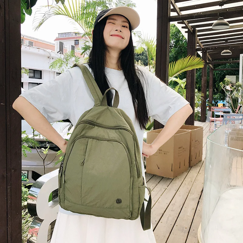 Casual Backpack Women Lightweight Waterproof Travel Backpacks Large Capacity Women's Bag College Girls School Backpack