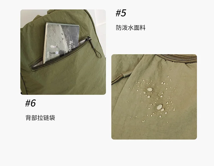 Casual Backpack Women Lightweight Waterproof Travel Backpacks Large Capacity Women's Bag College Girls School Backpack
