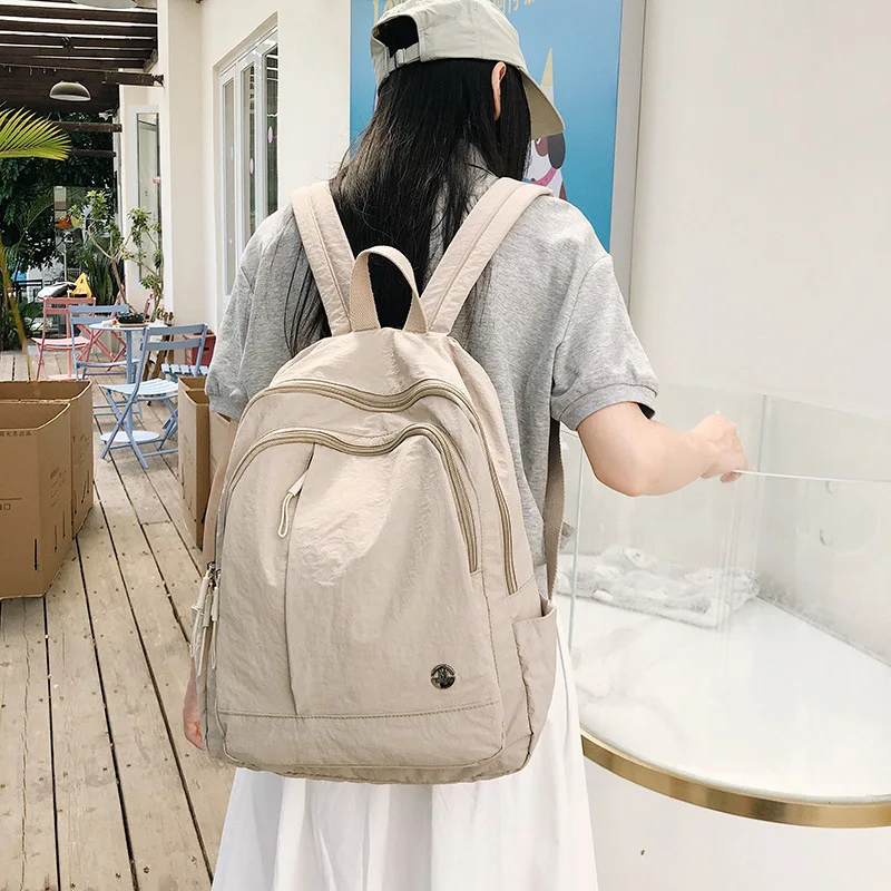Casual Backpack Women Lightweight Waterproof Travel Backpacks Large Capacity Women's Bag College Girls School Backpack