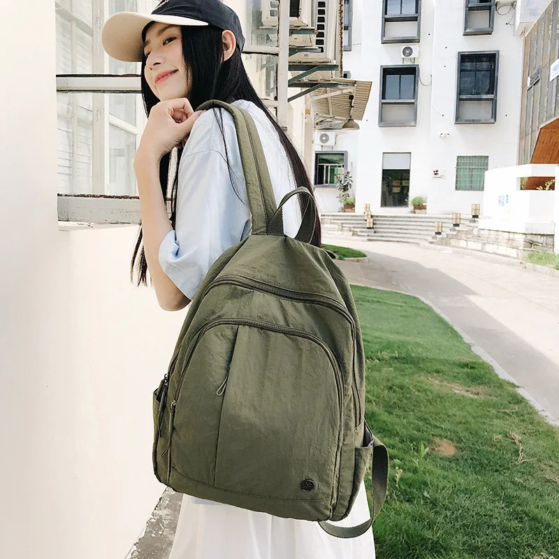 Casual Backpack Women Lightweight Waterproof Travel Backpacks Large Capacity Women's Bag College Girls School Backpack