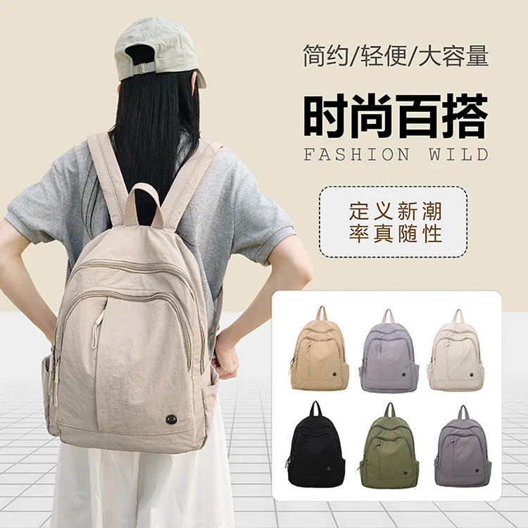 Casual Backpack Women Lightweight Waterproof Travel Backpacks Large Capacity Women's Bag College Girls School Backpack