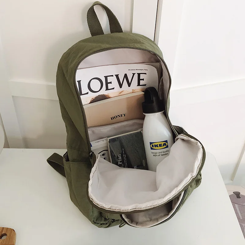 Casual Backpack Women Lightweight Waterproof Travel Backpacks Large Capacity Women's Bag College Girls School Backpack