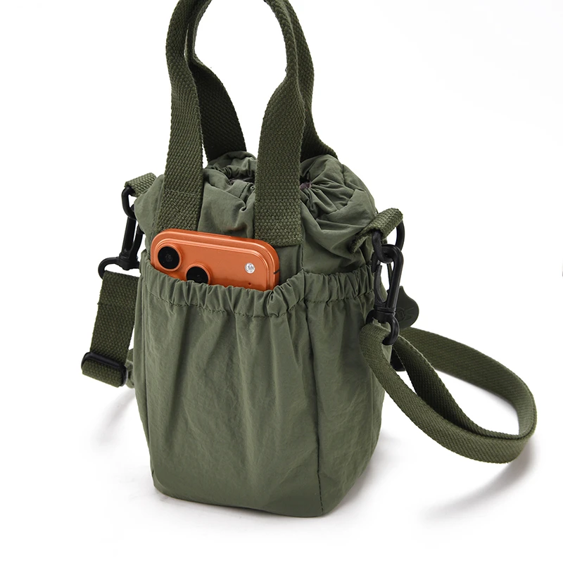Unisex School Water Bottle Bag Water-resistant Sling Purses Running Sports Outdoor Portable Phone Bag