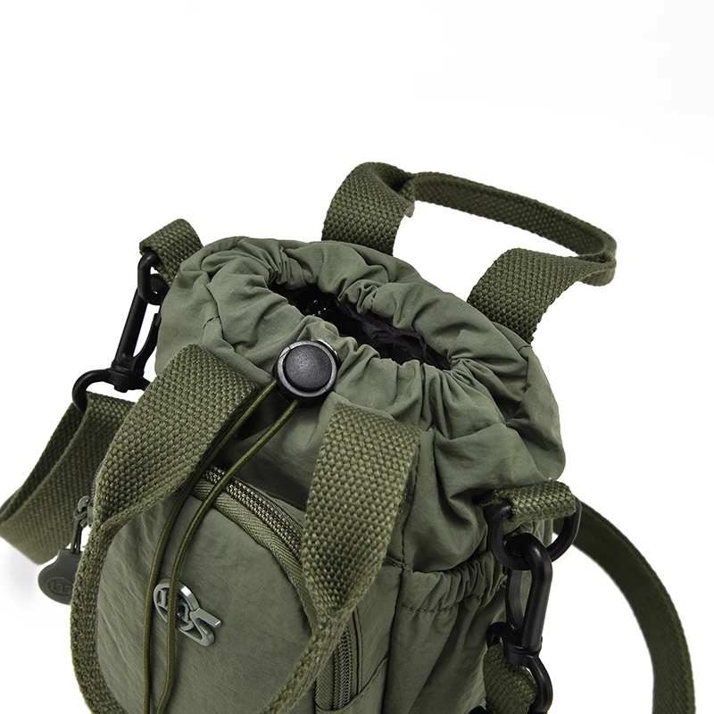 Unisex School Water Bottle Bag Water-resistant Sling Purses Running Sports Outdoor Portable Phone Bag