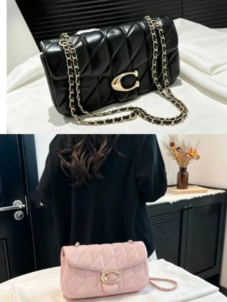 2026 Cross-border Diamond Embroidered Shoulder Bag Chain Crossbody Bag Fashion Classic Underarm High Quality Ladies Bag