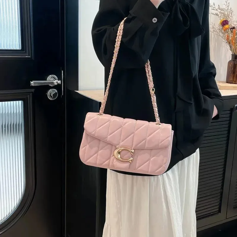 2026 Cross-border Diamond Embroidered Shoulder Bag Chain Crossbody Bag Fashion Classic Underarm High Quality Ladies Bag