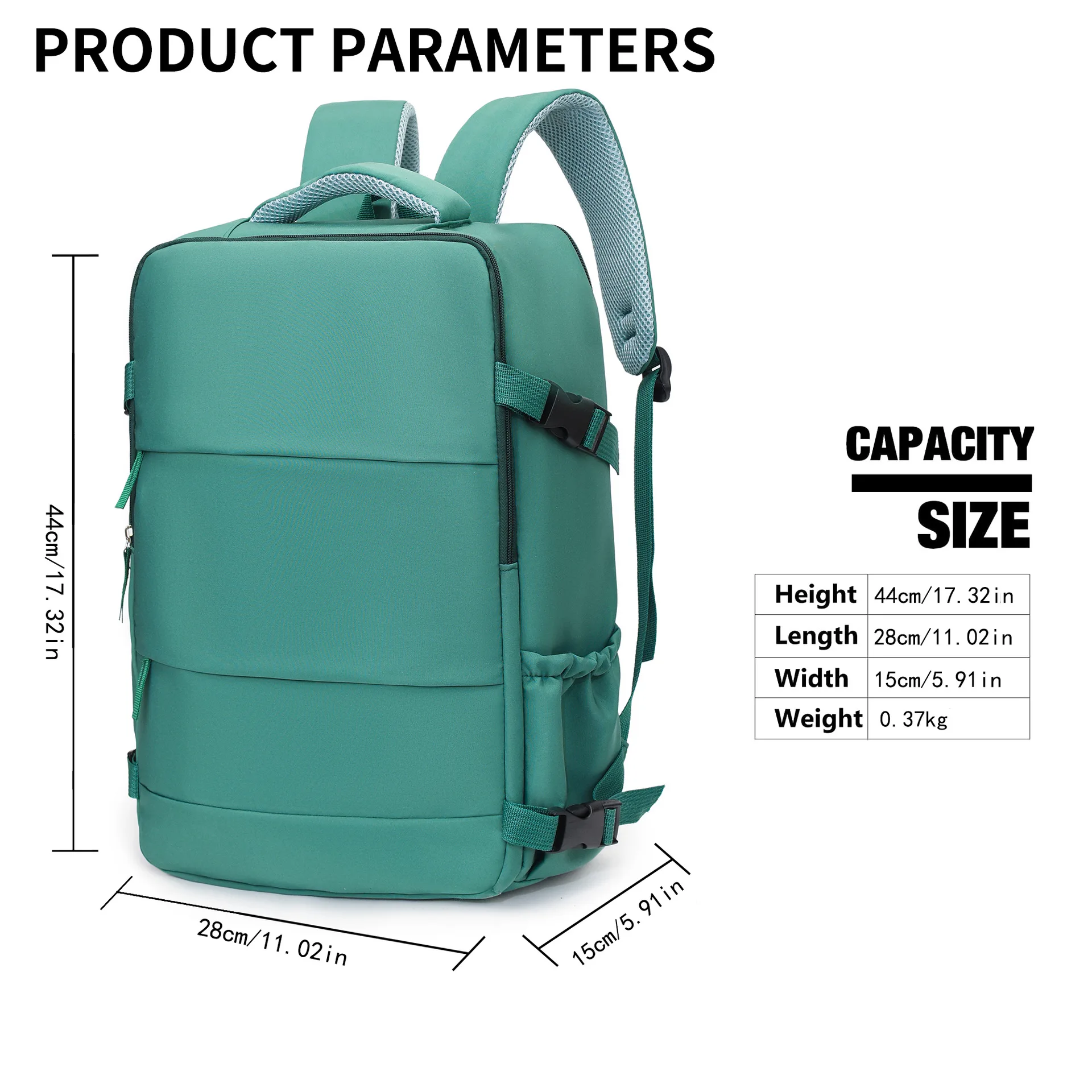 Travel Ryanair Backpack 40x30x20 Cabin Bag Hand Luggage for Men Women Leisure Laptop Backpack