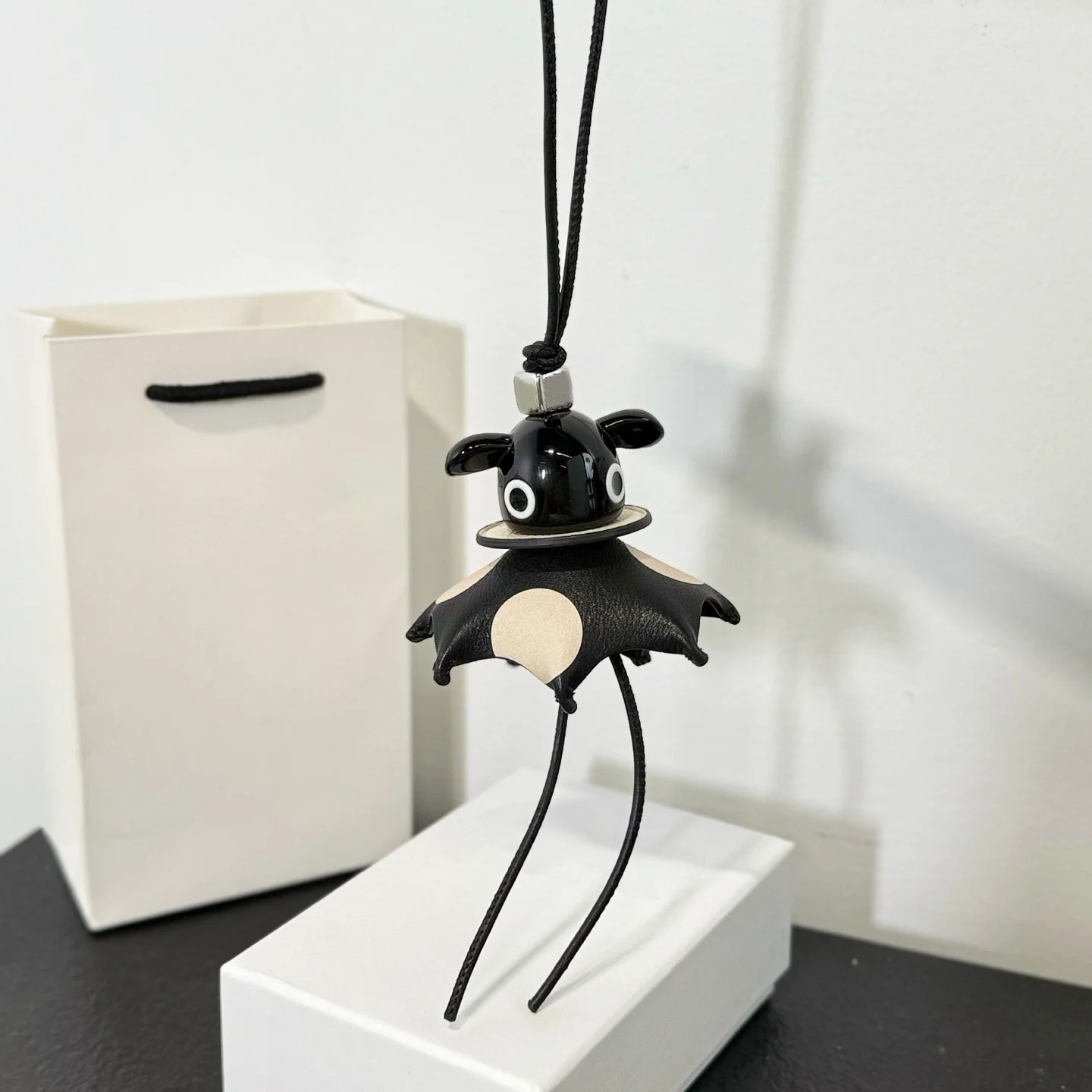 Luxury Designer Leather Cute Elf Charm For Women's Bags Fashion High-end Exquisite Workmanship Bag Decoration Bag Accessories