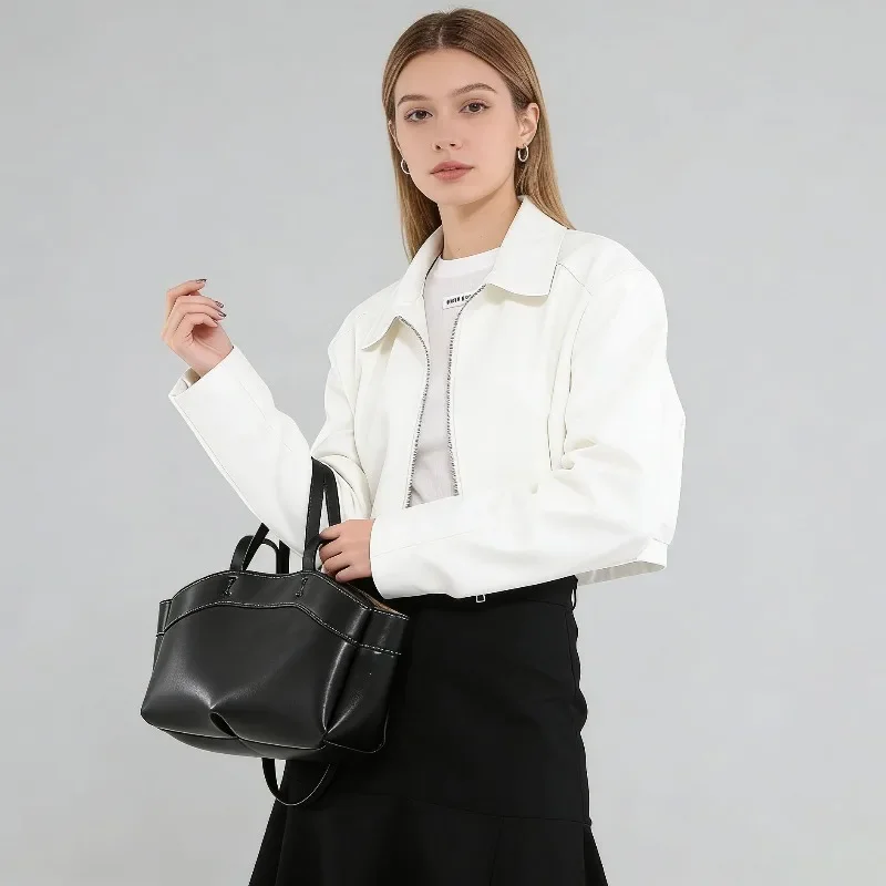 Women Shoulder Bag, Trendy Spacious Tote Bag, Commute Shopping Handbag Set with Matching Mini Pouch