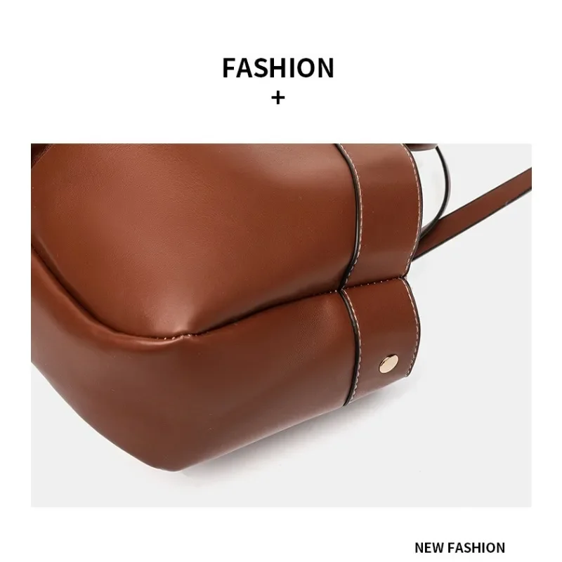 Women Shoulder Bag, Trendy Spacious Tote Bag, Commute Shopping Handbag Set with Matching Mini Pouch