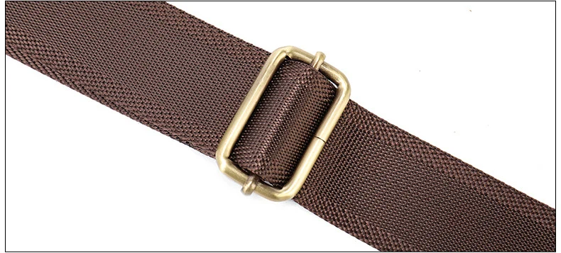 High Quality Crazy Horse Leather Shoulder Strap Genuine Leather Straps For Travel Bag Briefcase Bag Strap for Handbags