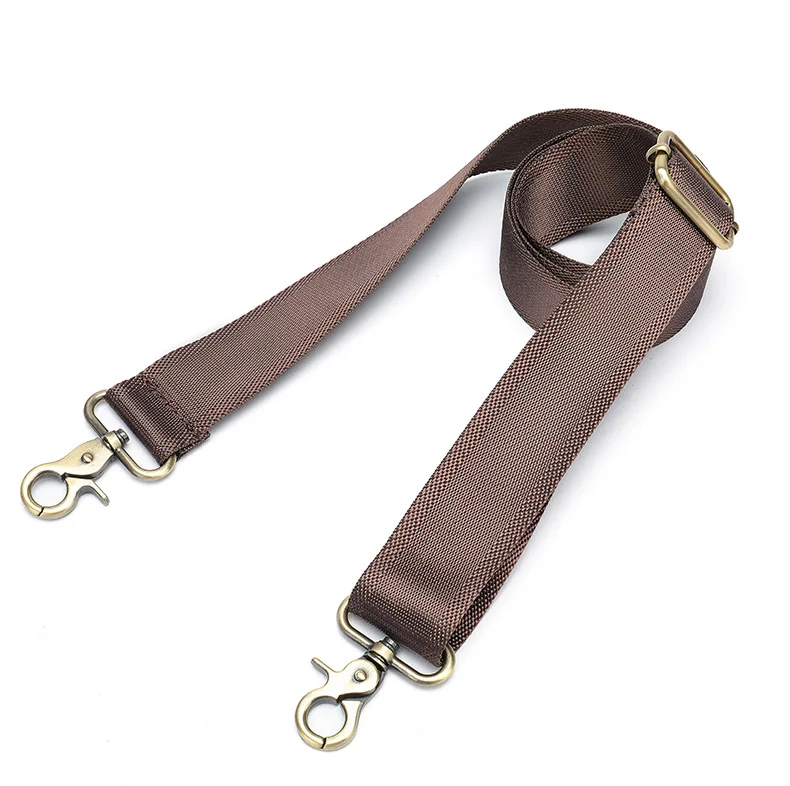High Quality Crazy Horse Leather Shoulder Strap Genuine Leather Straps For Travel Bag Briefcase Bag Strap for Handbags