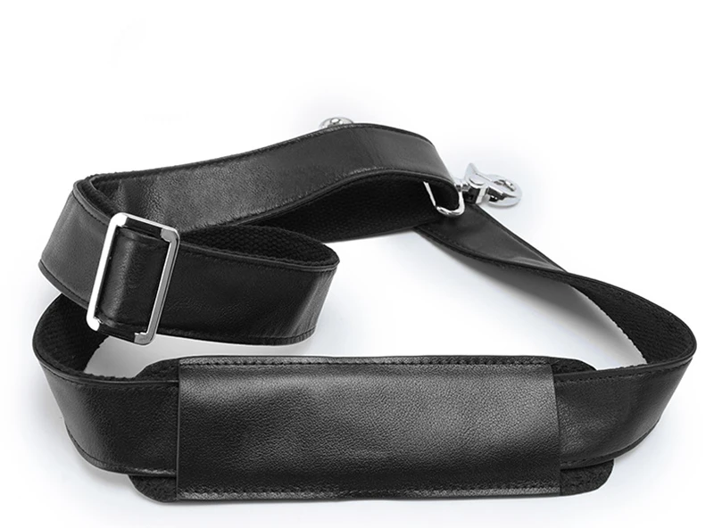 High Quality Crazy Horse Leather Shoulder Strap Genuine Leather Straps For Travel Bag Briefcase Bag Strap for Handbags