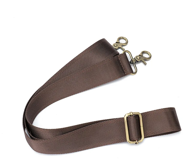 High Quality Crazy Horse Leather Shoulder Strap Genuine Leather Straps For Travel Bag Briefcase Bag Strap for Handbags