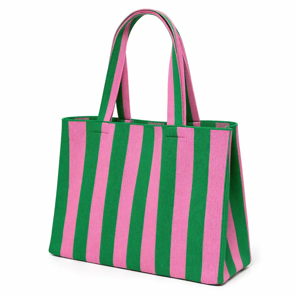 1pcs2026 new Bohemian style knitting bag large capacity tote bag female messenger bag hollow wool bag