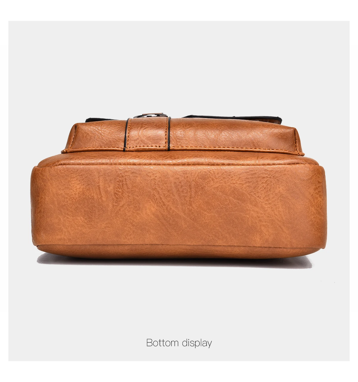 2024 New Luxury Brand Men Crossbody Bag Leather Shoulder Bag For Men Handbags Brown Business Large Capacity Messenger Side Bags