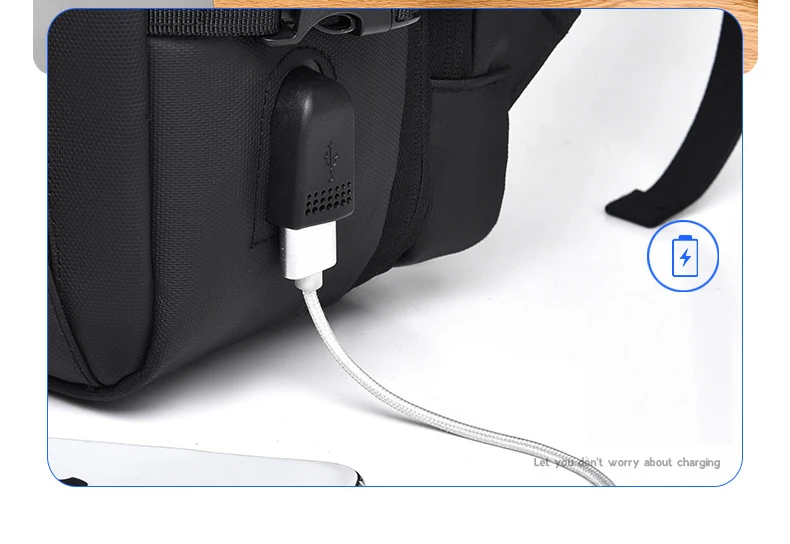 Weixier 16 Inch Large-capacity Men's High-end Backpack Computer Bag High-end Business Bag Expandable Backpack Witch USB