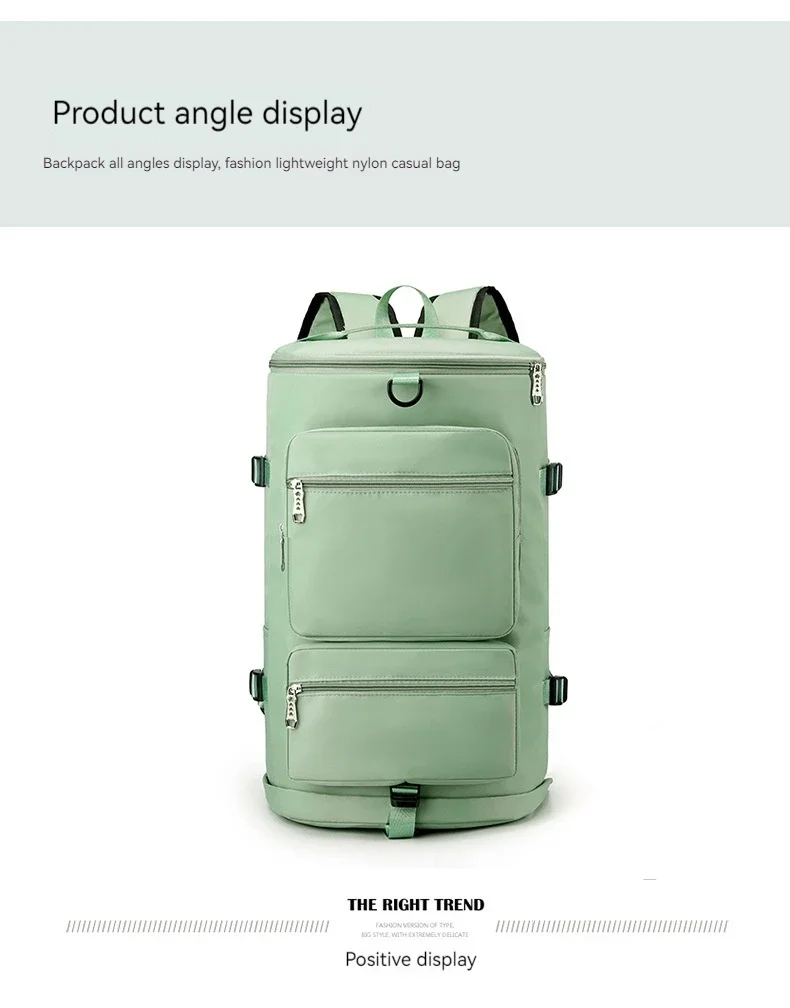 Outdoor Travel Backpack Single Shoulder Swiming Pack Outdoor Crossbody Hand Bags Casual Fitness Backpacks