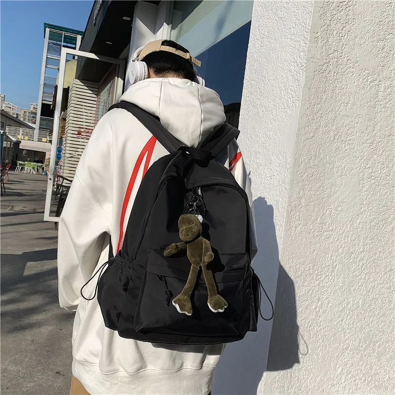 New Women's Backpack Female Fashion New Backpack Unisex Large Capacity Laptop Backpack Nylon Lady Schoolbag Cute Student Bag