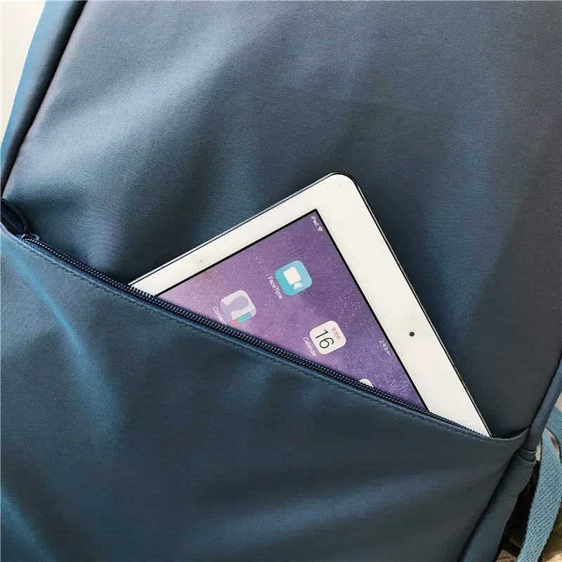New Women's Backpack Female Fashion New Backpack Unisex Large Capacity Laptop Backpack Nylon Lady Schoolbag Cute Student Bag