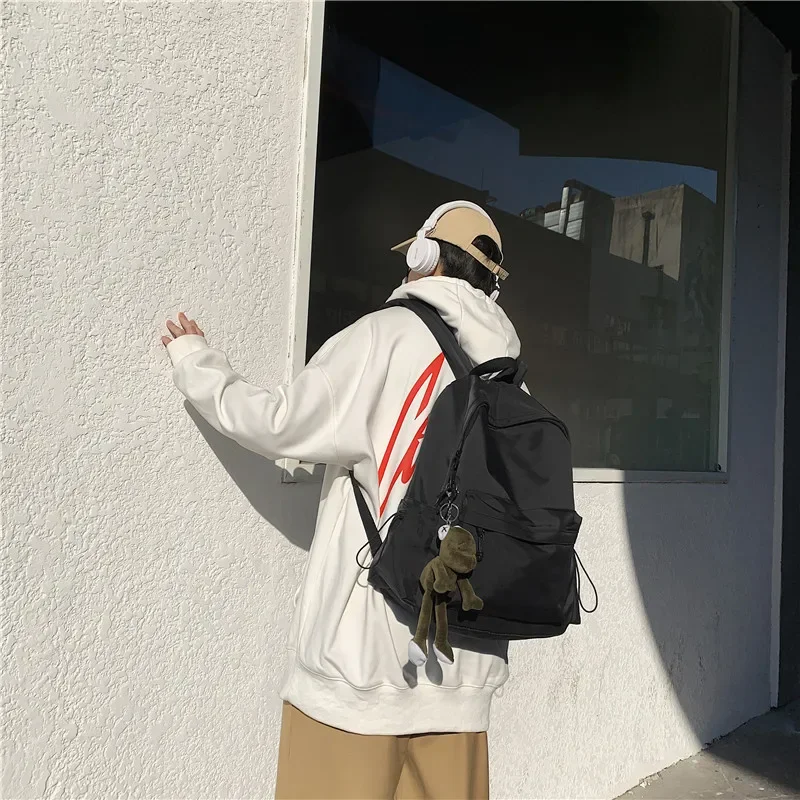New Women's Backpack Female Fashion New Backpack Unisex Large Capacity Laptop Backpack Nylon Lady Schoolbag Cute Student Bag