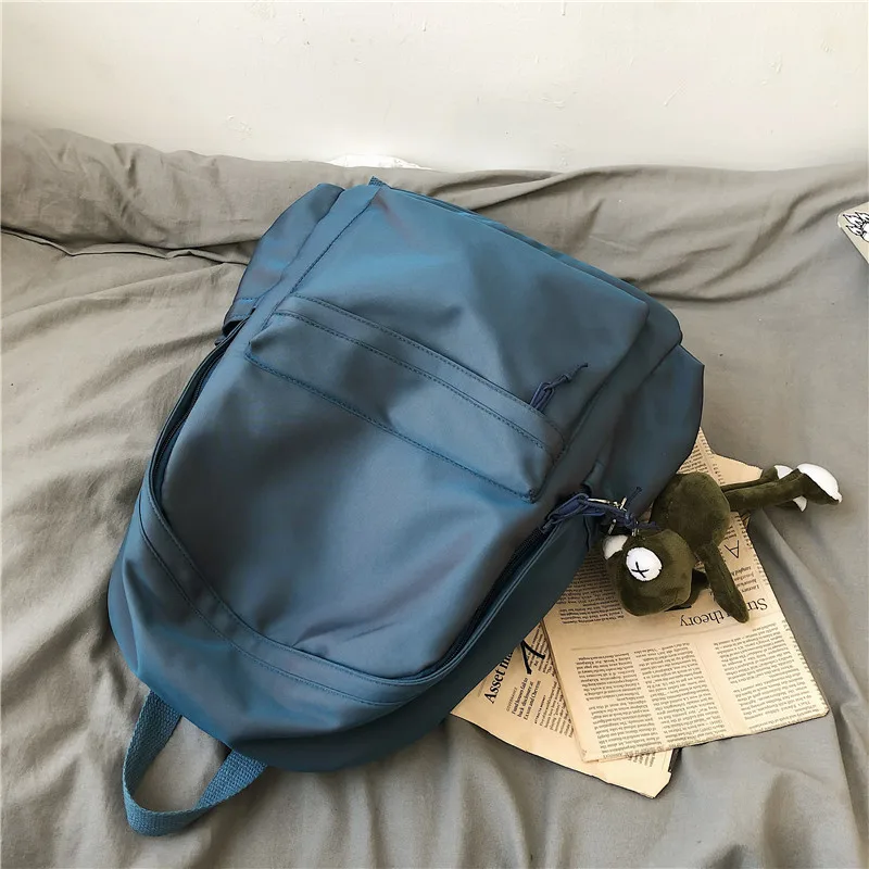 New Women's Backpack Female Fashion New Backpack Unisex Large Capacity Laptop Backpack Nylon Lady Schoolbag Cute Student Bag