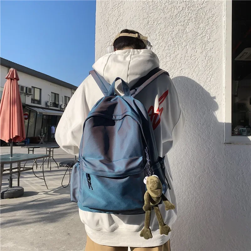 New Women's Backpack Female Fashion New Backpack Unisex Large Capacity Laptop Backpack Nylon Lady Schoolbag Cute Student Bag