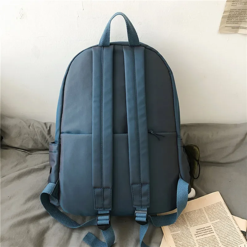 New Women's Backpack Female Fashion New Backpack Unisex Large Capacity Laptop Backpack Nylon Lady Schoolbag Cute Student Bag