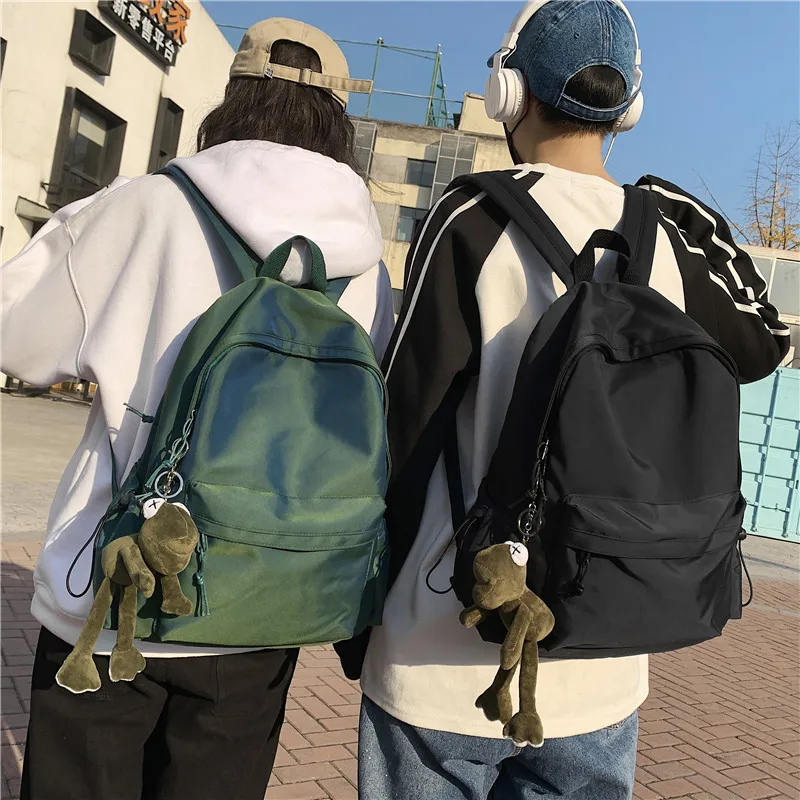 New Women's Backpack Female Fashion New Backpack Unisex Large Capacity Laptop Backpack Nylon Lady Schoolbag Cute Student Bag