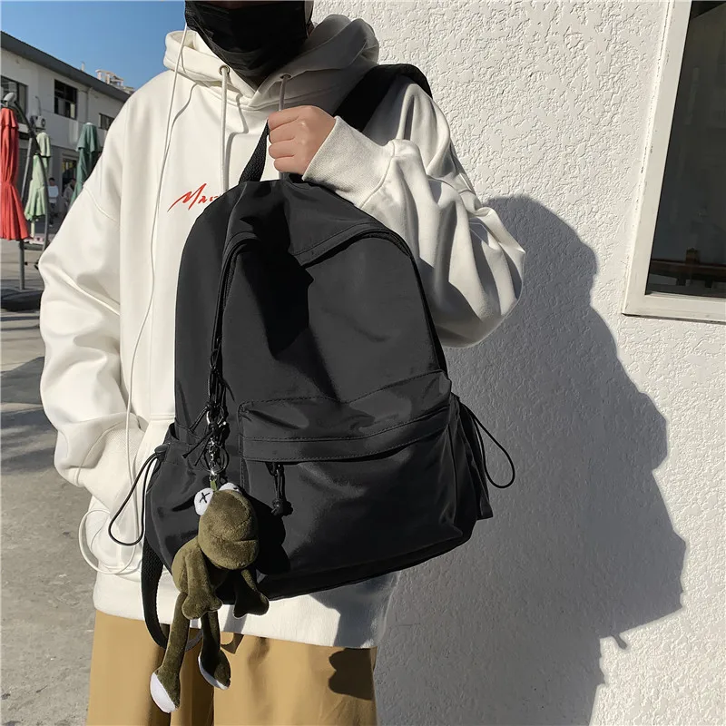 New Women's Backpack Female Fashion New Backpack Unisex Large Capacity Laptop Backpack Nylon Lady Schoolbag Cute Student Bag