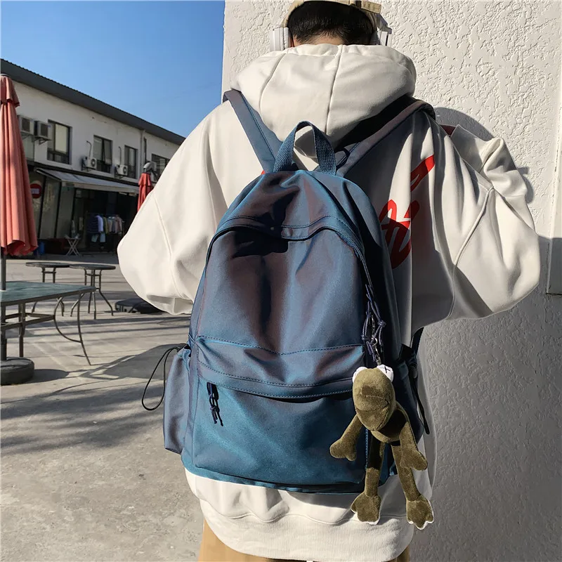 New Women's Backpack Female Fashion New Backpack Unisex Large Capacity Laptop Backpack Nylon Lady Schoolbag Cute Student Bag