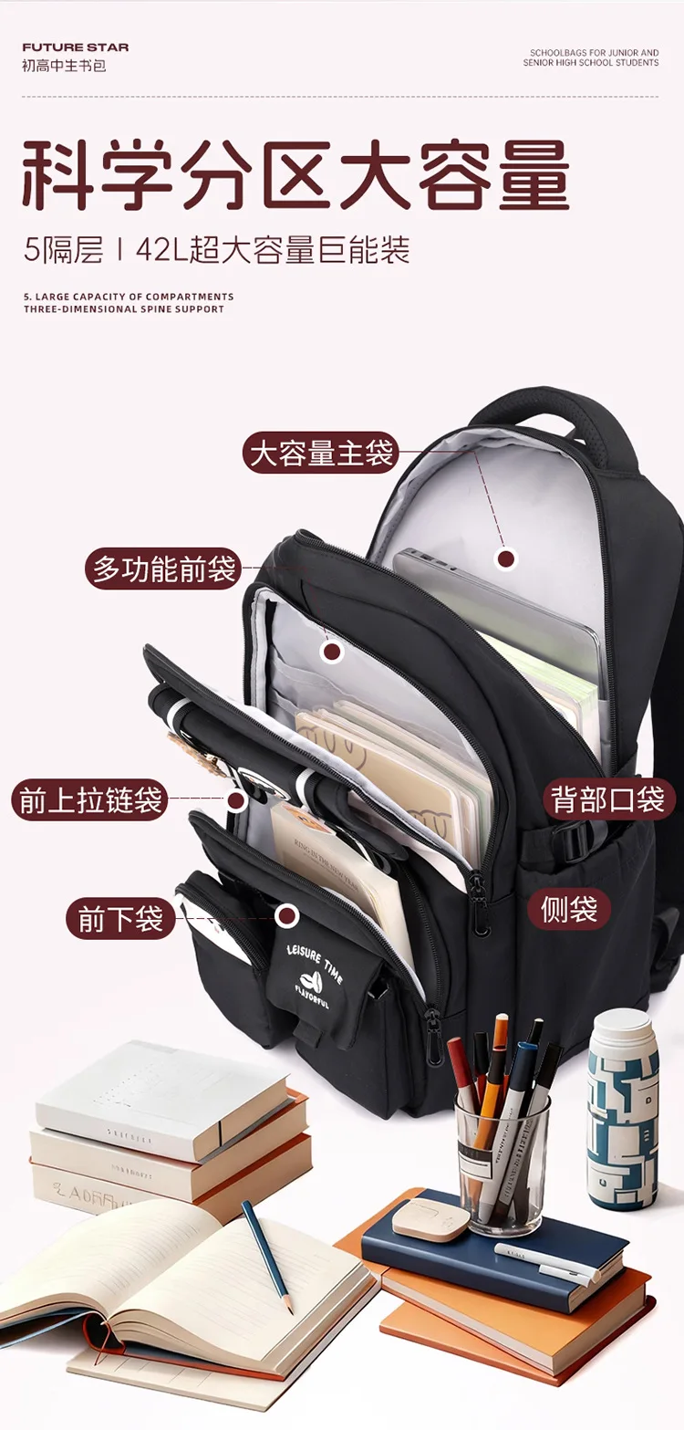 Fashion Girls School Backpack School Bags Teenage laptop Backpack Casual Travel backpack Book Bag Children schoolbag Waterproof