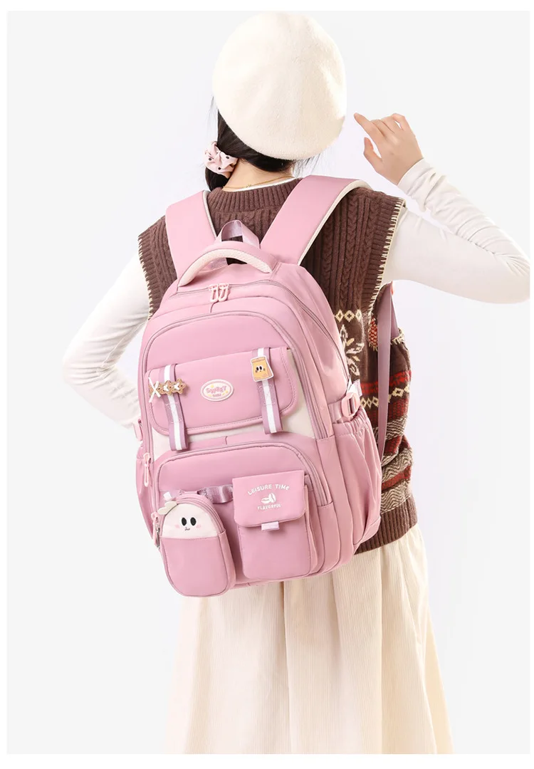 Fashion Girls School Backpack School Bags Teenage laptop Backpack Casual Travel backpack Book Bag Children schoolbag Waterproof