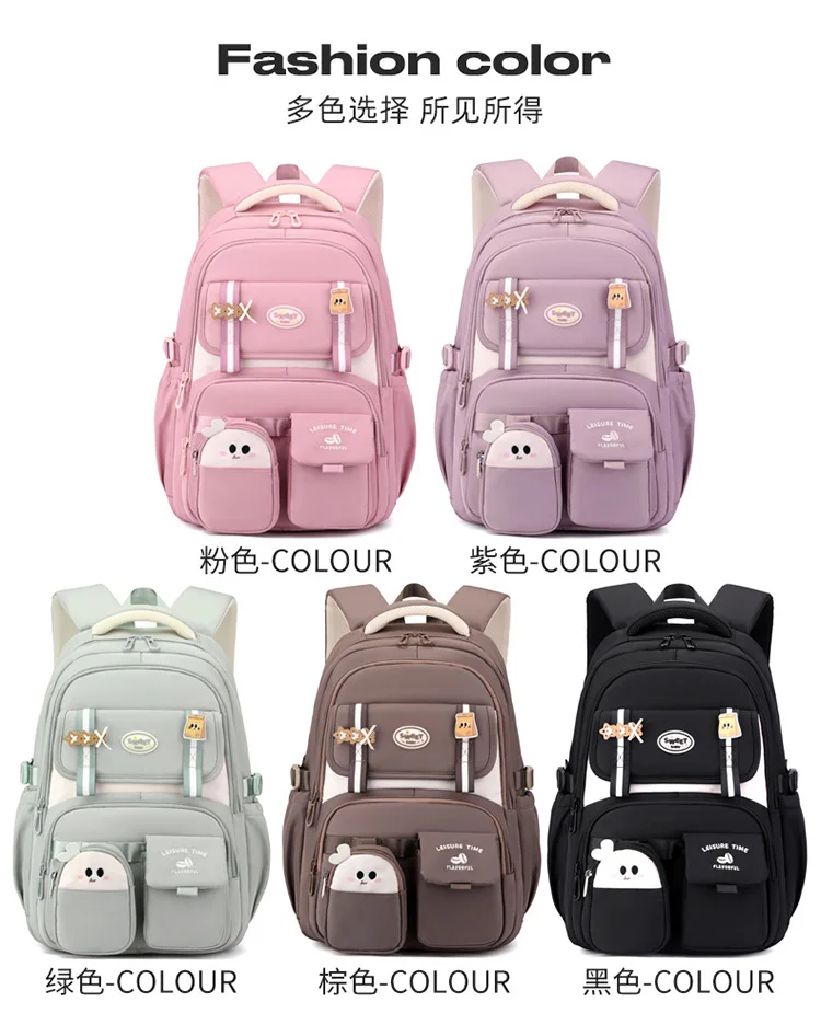 Fashion Girls School Backpack School Bags Teenage laptop Backpack Casual Travel backpack Book Bag Children schoolbag Waterproof