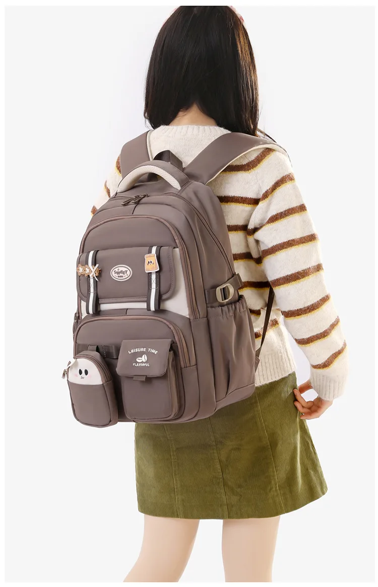 Fashion Girls School Backpack School Bags Teenage laptop Backpack Casual Travel backpack Book Bag Children schoolbag Waterproof