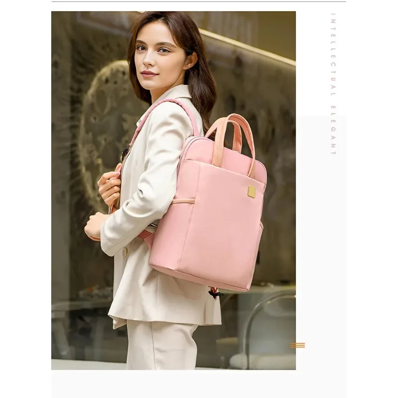 Women Oxford Cloth Backpack Large Capacity, Lightweight, Ideal for Business Commutes, Student Laptop Storage, Travel Outdoor Use