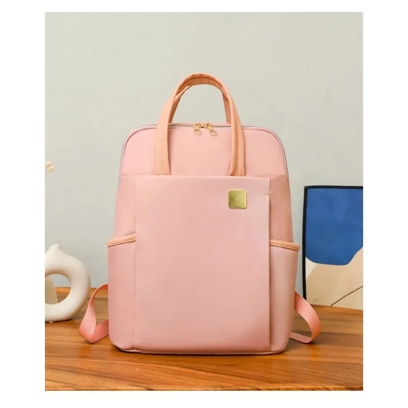 Women Oxford Cloth Backpack Large Capacity, Lightweight, Ideal for Business Commutes, Student Laptop Storage, Travel Outdoor Use