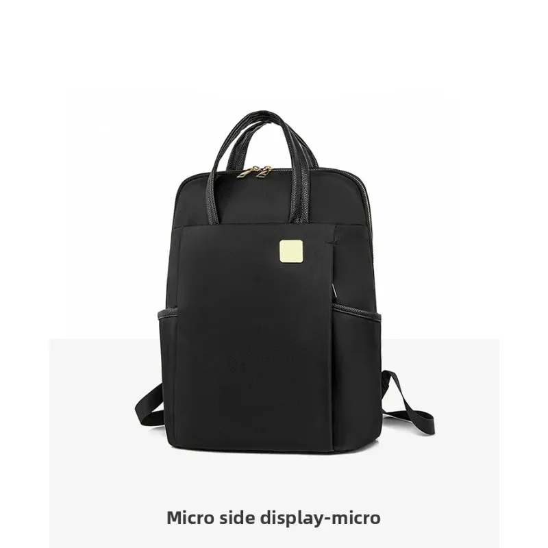 Women Oxford Cloth Backpack Large Capacity, Lightweight, Ideal for Business Commutes, Student Laptop Storage, Travel Outdoor Use
